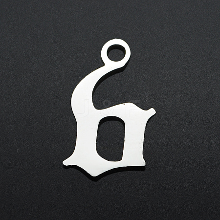 Non-Tarnish 201 Stainless Steel Charms STAS-S105-JA569-V-1
