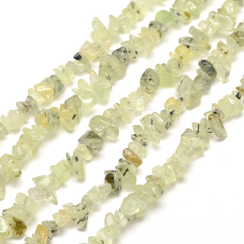 Wholesale Prehnite Chip Bead Strands - Jewelryandfindings.com