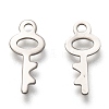 Non-Tarnish 201 Stainless Steel Charms STAS-B001-21P-2