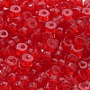 Transparent Colours Glass Seed Beads X-SEED-E001-T3x6mm-02-3