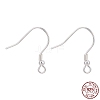 925 Sterling Silver Earring Hooks STER-M031-02S-6