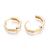 Brass Hoop Earring Findings KK-N267-33G-2