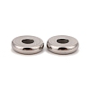 Non-Tarnish 304 Stainless Steel Spacer Beads X-STAS-F136-02P-2