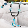 100Pcs Ocean Mix Pearlized Glass Pearl Beads HY-HY0001-04A-6