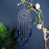 Woven Web/Net with Feather Wall Hanging Decorations PW-WG81593-01-3