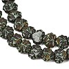 Czech Pressed Glass Beads GLAA-I061-51C-3