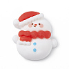 Christmas Theme Opaque Resin Cabochons CRES-M013-02-1