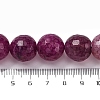 Natural Dragon Veins Agate(Dyed & Heated) Beads Strands G-K390-A10-01-5