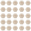 36Pcs Wood Beads WOOD-SP0001-51B-7