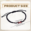 1Pc Alloy Butterfly Link Bracelet BJEW-LP0004-25B-2