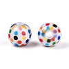 Opaque Acrylic Beads MACR-T048-03-2