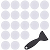 Flat Round PEVA Bathtub Non-Slip Stickers AJEW-CN0003-85A-1