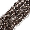 Natural Ice Obsidian Beads Strands G-C268-A07-6x8mm-2