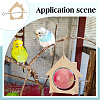 Wooden Bird Feeder AJEW-FG0004-81C-5