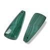 Natural Malachite Pendants G-B187-01A-05-2