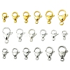 30Pcs 6 Styles 304 Stainless Steel Lobster Claw Clasps FIND-YW0006-20-2