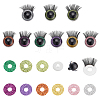   18 Sets Craft Resin Doll Eyes DOLL-PH0001-35-1