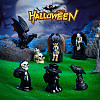 Halloween Series Opaque Resin Display Decoration DJEW-N004-03-2