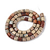 Natural Shoushan Stone Beads Strands G-T141-92A-2