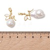 Natural Baroque Keshi Pearl Pendants PALLOY-JF05220-3