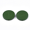 Painted Natural Wood Beads WOOD-S049-02A-04-2