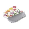 50Pcs Flower PVC Waterproof Stickers STIC-D300-05-2