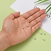 925 Sterling Silver Ear Stud Findings X-STER-N0001-002-4