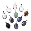 Natural & Synthetic Mixed Stone Pendants G-Q350-02-1