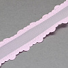 Polyester Lace Organza Ribbon ORIB-S032-04-2