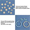 SUPERFINDINGS 400Pcs 2 Style Brass Spacer Beads KK-FH0001-97-4