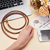 Universal Cell Phone Lanyard Crossbody Adjustable PU Leather Phone Lanyard AJEW-WH0470-47B-3