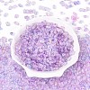 Baking Paint Transparent Glass Beads DGLA-T004-06E-1