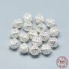 925 Sterling Silver Beads STER-T002-78S-3