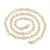 Brass Paperclip Chains CHC-G005-04G-3