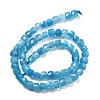 Natural Quartz Imitation Apatite Beads Strands G-C179-B08-01-3