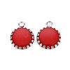 304 Stainless Steel Enamel Charms LS-STAS-Q241-014D-1