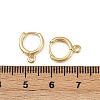Brass Hoop Earring Findings KK-P310-26A-G-3