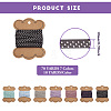 70 Yards 7 Colors Polka Dot Print Nylon Ribbons OCOR-TA0001-61-3