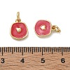 Brass Enamel Pendants KK-CBA5585-08G-4