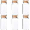 Glass Jar Glass Bottles Bead Containers AJEW-SP0003-91A-1