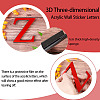 CREATCABIN Acrylic Mirror Wall Stickers Decal DIY-CN0001-13B-Z-4