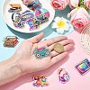 26Pcs 13 Styles Opaque Acrylic Pendants OACR-CJ0002-15-4