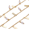 3.28 Feet Handmade Brass Curb Chains X-CHC-I027-06G-2