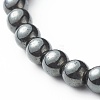 Energy Power Cross Beads Stretch Bracelets Set for Men Women BJEW-JB06891-11