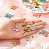 Spritewelry 48Pcs 8 Styles Translucent Resin Pendants FIND-SW0001-27-23