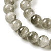 Natural Selenite Beads Strands G-C142-01B-01-5