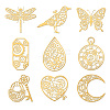 Nickel Decoration Stickers DIY-WH0450-089-1