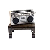 Alloy Mini Imitation Radio Decoration PW-WG500A6-02-1