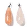 Natural Red Aventurine Pendants G-F707-20-2