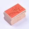 Wooden Stamps AJEW-WH0085-A01-2